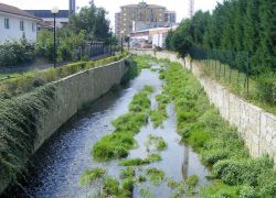 La pista ciclabile lungo il torrente Bendola a Brandizzo - © F Ceragioli - CC BY-SA 3.0, Wikipedia