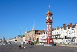 La Queen Victoria Jubilee clock tower sulla Promenade di Weymouth, Inghilterra del sud - © Caron Badkin / Shutterstock.com
