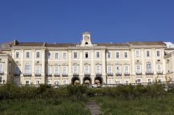 La reggia di Portici, vicino a Napoli, una delle ville Vesuviane della Campania