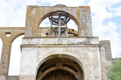 La ruota di un mulino arabo (nora) a Serpa, Alentejo, Portogallo.
