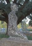 La scultura della Tolleranza a Buffalo Bayou Park, Houston, Texas. E' stata realizzata da Jaume Plensa - © Faina Gurevich / Shutterstock.com