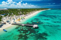 La spiaggia del Resort Bavaro a Punta Cana, Repubblica Dominicana