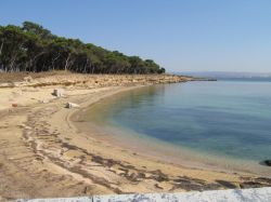 La spiaggia dell'Isola di San Pietro, arcipelago ...