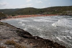 La spiaggia di Calalunga a Peschici sul promontorio del Gargano