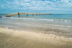 La spiaggia di Cesentatico sulla Riviera Romagnola