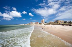 La spiaggia di Hobie Beach a Port Elizabeth, siamo in Sudafrica