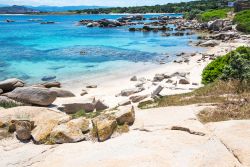 La spiaggia di Punta acuta  vicino a Santa Teresa di Gallura in Sardegna