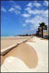 La spiaggia di Punta Secca, Comune di Santa Croce Camerina, Sicilia del sud-est.