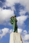 La statua in bronzo di San Giovanni Battista a Pozzallo in Sicilia - © M.Antonello Photography / Shutterstock.com