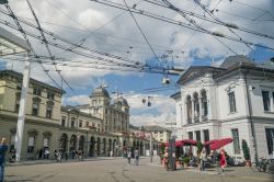 La stazione dei treni di Winterthur, Svizzera, nel centro cittadino - © Kit Leong / Shutterstock.com