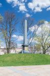 La stele dedicata all'Unione di Lublino in piazza Lithia, Polonia - © Robson90 / Shutterstock.com