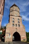 La storica Jakobertor di Augusta, Germania: è una delle torri d'ingresso della cinta muraria della città bavarese - © photo20ast / Shutterstock.com