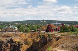 La storica miniera di Rame di Falun in Svezia ...