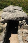 La Tomaba dei Giganti S'ena aThomes vicino a Dorgali in Sardegna