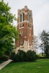 La Torre Beaumont alla Michigan State University in East Lansing, Michigan (USA). Progettata dallo studio architettonico di Donaldson e Meier, questa torre è stata completata nel 1928. ...