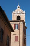La Torre campanaria del Municipio di Senigallia nelle Marche