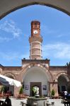 La torre dell'orologio Merzifon nel villaggio di Merzifon, nei pressi di Amasya, Turchia - © el_cigarrito / Shutterstock.com