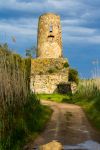 La torre di Marina di San Giovanni sulla costa di Muravera in Sardegna