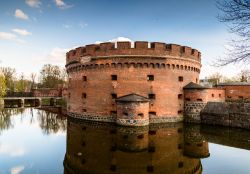 La torre fortificata Der Dohna a Kaliningrad, Russia. Oggi ospita la sede dell'Amber Museum.
