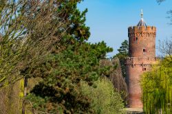La torre Kruittoren al Kronenburgerpark di Nijmegen, Olanda.

