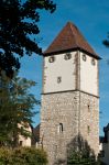 La torre Nessel nella città di Mulhouse, Alsazia, Francia - © 210050332 / Shutterstock.com