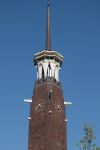 La torre olandese Koningstoren al Koningshof di Nijmegen, Olanda.
