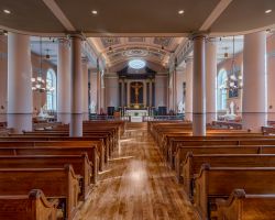 La vecchia Cattedrale di Saint Louis si trova sulla Walnut Street a poca distanza dal celebre arco - © Nagel Photography / Shutterstock.com 