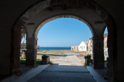 La vecchia tonnara di Portoscuso in Sardegna