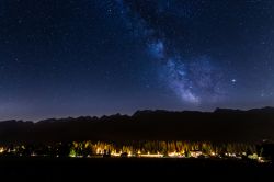 La Via Lattea estiva fotografata da Bellamonte in Trentino