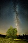 La Via Lattea fotografata nei pressi di Corbara in Umbria