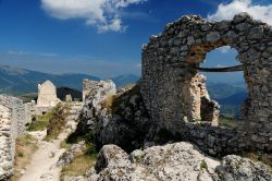 La visita alla Rocca di Calascio in Abruzzo.