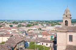 La vista dall'alto del borgo di Santarcangelo di Romagna
