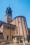 L'abside della basilica di Santa Maria delle Grazie a Cortemaggiore in Emilia