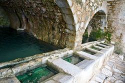 L'acquedotto di Megali Vrysi costruito nel 1890 nel villaggio di Krasi, Lassithi, Creta.



