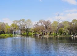 Lago ad Ifrane la citta piu fredda del Marocco in estate viene visitata da escursionisti ed amanti delle passeggiate in montagna - © Karol Kozlowski / Shutterstock.com