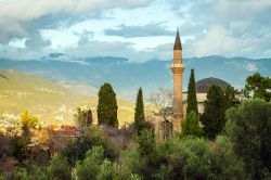 L'antica moschea di Solimano nei pressi della fortezza di Alanya, Turchia.
