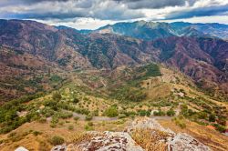 L'appennino selvaggio intorno a Bova Superiore in Calabria