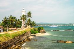 L'area del faro nella cittadina di Galle (Colombo), Sri Lanka. Si tratta del miglior esempio di città fortificata costruita dagli europei nel sud-est dell'Asia.
