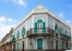 Las Palmas de Gran Canaria: una casa coloniale nel quartiere di Vegueta, la zona più antica della città.