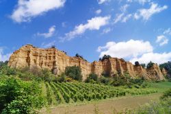 Le Balze, il fenomeno erosivo nel territorio del comune di Castelfranco di sopra, siamo nel Valdarno in Toscana