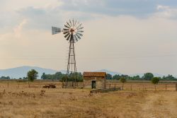Le campagne della Maremma intorno ad Albinia in Toscana, provincia di Grosseto