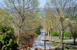 Le campagne intorno a Castelraimondo, Provincia di Macerata, Marche.