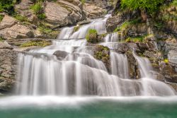 Le cascate di Lillaz vicino a Cogne, Parco Nazionale ...