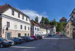 Le case del centro storico di Kamnik in Slovenia - © Cortyn / Shutterstock.com