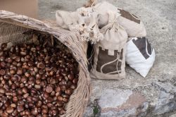 Le castagne di Averara vengono celebrate in autunno con una sagra