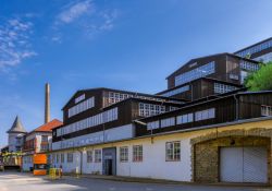 Le miniere di Rammelsberg, Patrimonio Mondiale, a Goslar (Germania). Questo sito è stato sfruttato per l'estrazione mineraria per un periodo di oltre mille anni - © footageclips ...