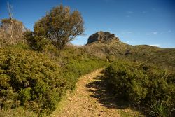 Le montagne di Arcuentu  si trovano ad ovest di Guspini in Sardegna