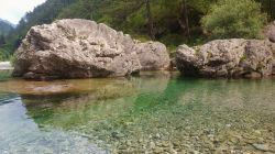 Le Pozze Smeraldine di Tramonti di Sopra in Friuli, provincia di Pordenone