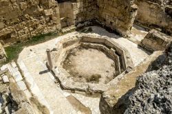 Le rovine dell'antica città di Salamis (Salamina), Famagosta, Cipro Nord. Questa località sorge alla foce del fiume Pedio, sei chilometri a nord della moderna Famagosta. Secondo ...