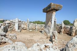 Le rovine di Trepuco nel comune di Es Castell, all'estremità sud-orientale di Minorca (Spagna), rappresentano una delle zone archeologiche megalitiche più importanti dell'isola, ...